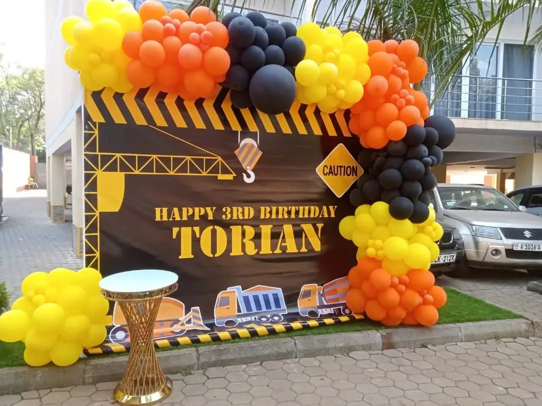 Recommended Board Balloon Backdrop 4x6ft